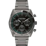Calvin Klein Flex Day Date Grau / Schwarz