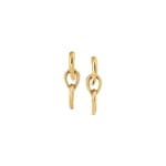 Calvin Klein Hängeohrringe Sculptured Drop Goldig - 35000917