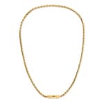 Calvin Klein Necklace Contoured Barrel Doré