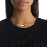 Calvin Klein Halskette Elongated Drops Goldig - 35000339