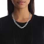 Calvin Klein Halskette Sculptured Drop Silbrig - 35000918