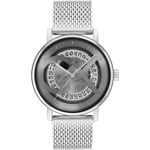 Calvin Klein Iconic Automatic Date Silbrig / Grau