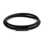 Calvin Klein Leather bracelet Latch Black - 35000209