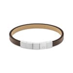 Calvin Klein Bracelet Minimalistic Sqaures Brown