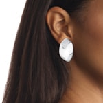 Calvin Klein Clous d'oreille ck Reflect Argenté - 35000620