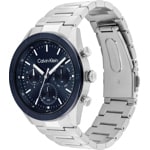 Calvin Klein Performance Day Date Argenté / Bleu - 25200556