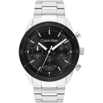 Calvin Klein Performance Day Date Argenté / Noir