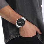 Calvin Klein Performance Day Date Argenté / Noir - 25200557