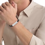 Calvin Klein Black Leather Bracelet Magnify - 35100012