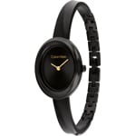 Calvin Klein Twisted Bezel 24mm Schwarz - 25100112