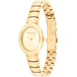 Calvin Klein Twisted Bezel Oval Gold - 25100147