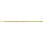 Bracelet carrera poli or jaune 750/18 ct 3.5mm - 19cm