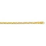 Carrera Bracelet 750/18 K Yellow Gold 5.0mm - 19cm