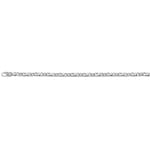 Carrera Bracelet 750/18 K White Gold 5.0mm - 22cm