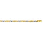 Carrera Chain 750/18 K Two-tone Gold 5.0mm