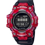 Casio G-Shock G-Squad Bluetooth Smart Rouge / Noir - GBD-100SM-4A1ER