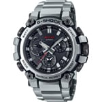 Casio G-Shock Premium MT-G Bluetooth Solar Silbrig