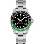 Certina DS Action GMT Powermatic 80 Black / Green