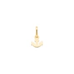 Charm-Pendant 750/18 K Yellow Gold, Anchor