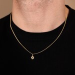 Pendant 750/18 K Yellow Gold Heart - P140