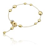 Chimento Armillas Acqua Bracelet 750 Yellow Gold with Diamond 0.03 ct G/vs