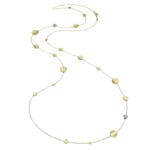 Chimento Armillas Acqua Collier 750 Gelbgold mit Diamanten 0.23 ct G/vs