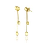 Chimento Armillas Acqua Ohrhänger 750 Gelbgold