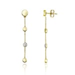 Chimento Armillas Acqua Ohrhänger 750 Gelbgold mit Diamanten 0.10 ct G/vs - 1O10275B11000