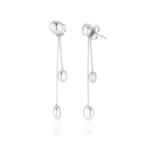 Chimento Armillas Acqua Ohrhänger 750 Weissgold