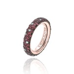 Chimento Forever Star Damenring 750 Roségold mit Saphiren & Diamanten 0.21 ct G/vs