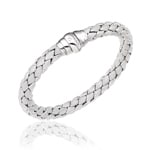 Chimento Stretch Classic Armband 750 Weissgold mit Diamant 0.01 ct G/vs