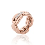 Chimento X-Tend Damenring 750 Roségold mit Diamanten 0.09 ct G/vs