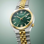 Citizen Tsuyosa 60 Automatik Bicolor / Grün - NK0024-54X