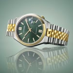 Citizen Tsuyosa 60 Automatik Bicolor / Grün - NK0024-54X