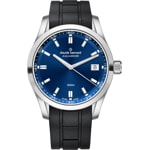 Claude Bernard Aquarider Date 36 Blue / Black