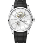 Claude Bernard Aquarider Open Heart Automatic Black / Silver - 85030 3CA AIN