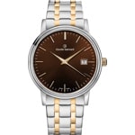 Claude Bernard Classic 39 Two-tone / Brown