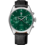 Claude Bernard Proud Heritage Automatic Chronograph Black / Green