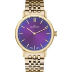 Claude Bernard Slim Line 32 Gold / Purple