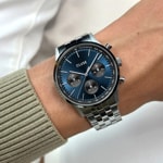 Cluse Anthéor Multifunction Steel Blue & Black / Silver Colour - CW21008