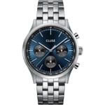 Cluse Anthéor Multifunction Steel Blue & Black / Silver Colour