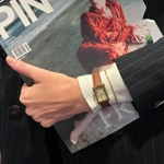 Cluse Belisenna Leder Braun / Goldig  - CW15008