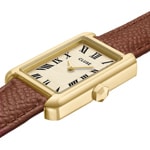 Cluse Belisenna Leder Braun / Goldig  - CW15008