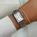 Cluse Belisenna Steel Weiss / Silbrig - CW15002