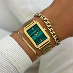 Cluse Fluette Gold / Green - CW11502
