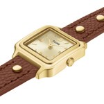 Cluse Gracieuse Mini Watch Double Leather Nutshell / Gold - CW15507