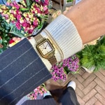 Cluse Gracieuse Mini Watch Steel Gold / Weiss - CW15506