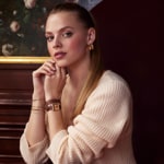 Cluse Gracieuse Petite Double Leather Nutshell / Goldig - CW11810