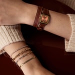 Cluse Gracieuse Petite Double Leather Nutshell / Goldig - CW11810