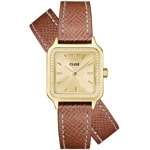 Cluse Gracieuse Petite Double Leather Nutshell / Goldig